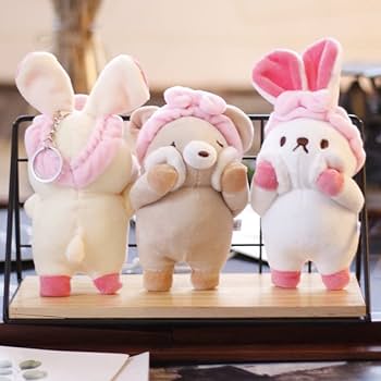 Amazon.co.jp: Yyiingkku キーリング ぬいぐるみ ミニうさぎ 豚